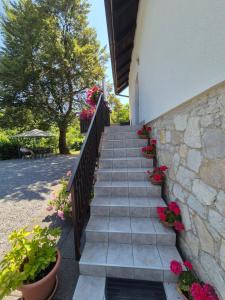 Zahrada ubytování Plitvice House Rosha