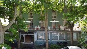 Zahrada ubytování Blue Hotel