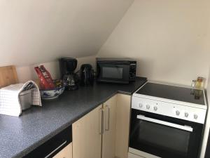 Una cocina o cocineta en Bispensgade i Hjørring