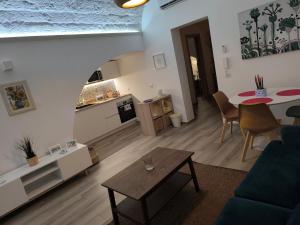 A seating area at A Casa di Fede