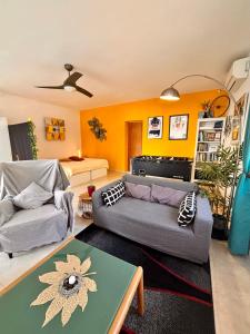 Χώρος καθιστικού στο Sport2Relax Guesthouse Cabeço d'Or