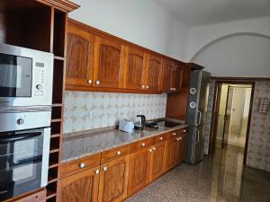 Køkken eller tekøkken på Casa Branca