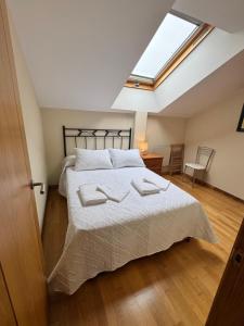 Postel nebo postele na pokoji v ubytování Apartamento Montemar