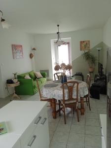 Posezení v ubytování Maison au 55