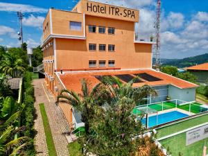 an aerial view of the hotel triggan sr spa at Hotel ITR-SPA in Itupeva