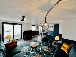 Χώρος καθιστικού στο Penthouse North Sea Front