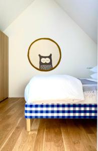 Postel nebo postele na pokoji v ubytování Spahaus 7 Luxury Scandi Chalet, Hot Tub, EV Chrg