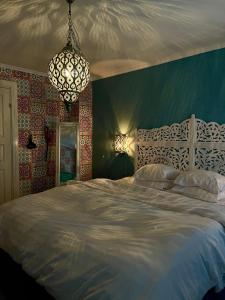 Voodi või voodid majutusasutuse Hotell Vaxblekaregården toas