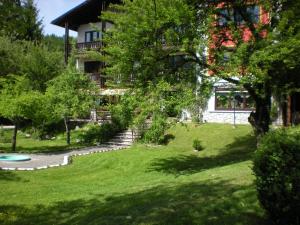 Zahrada ubytování Pension Leprich