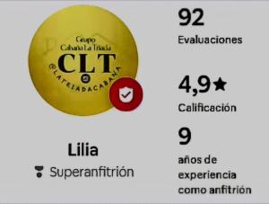 a screenshot of a cell phone with the number of mutations at Cabaña La Triada Pileta Privada Grupo Cabaña La Triada in Río Ceballos