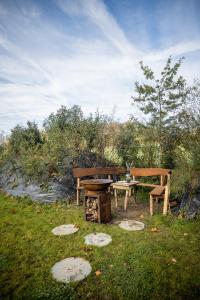 Zahrada ubytování Room8 luxury glamping