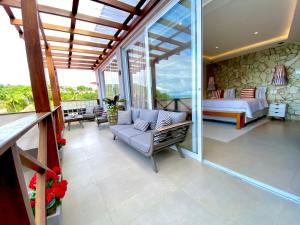 Balkón nebo terasa v ubytování Charme Pousada Boutique & Spa