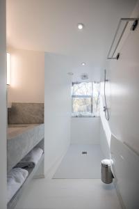 Kopalnica v nastanitvi Luxury Glamping Room8 a private hideaway from Brussels