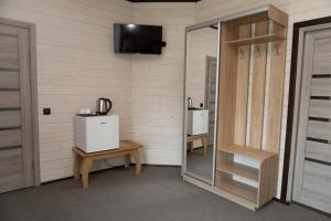 Kuchyň nebo kuchyňský kout v ubytování Guest House Sofia