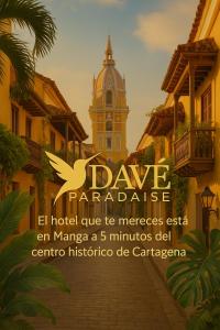 Certifikát, hodnocení, plakát nebo jiný dokument vystavený v ubytování Davé Paradise