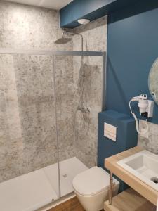 Salle de bains dans l'établissement Sea view
