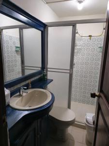 Vannituba majutusasutuses HOSTAL LA CASA DE LOS SUEÑOS