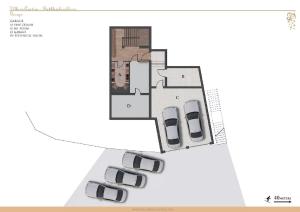 The floor plan of Ferienvilla Mit Blick Auf Das Wasser