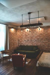 Istumisnurk majutusasutuses Apartmány Švejdom dom, centrum Bojnice