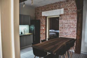 Köök või kööginurk majutusasutuses Apartmány Švejdom dom, centrum Bojnice