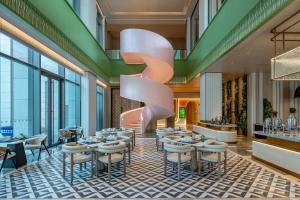 Posezení v ubytování EVEN Hotel Yining