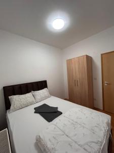 Postel nebo postele na pokoji v ubytování Centar stan na dan Ub