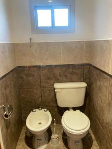 Koupelna v ubytování Departamento ideal Pileta, Parrilla y Pet friendly