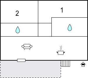 The floor plan of Seranna 3