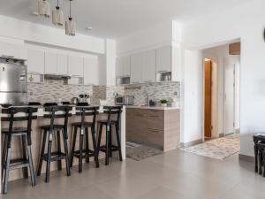 Køkken eller tekøkken på شاليه مارينا مراسي العلمين الساحل الشمالي