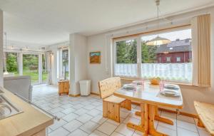 Posezení v ubytování Ferienwohnung Pruchten