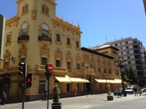 Bygningen som lejligheden ligger i