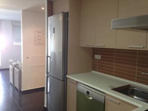 Køkken eller tekøkken på Áticos Puerta Del Sol