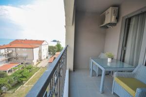 Balkón nebo terasa v ubytování Seaside Apartments Petrovac