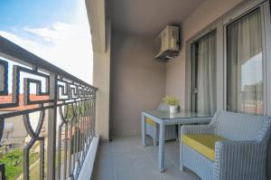 Balkón nebo terasa v ubytování Seaside Apartments Petrovac
