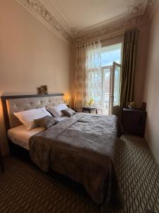 Voodi või voodid majutusasutuse Hotel Rudolf II Karlovy Vary toas