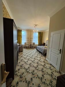 Voodi või voodid majutusasutuse Hotel Rudolf II Karlovy Vary toas