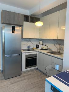 Dapur atau dapur kecil di Vala Mar Residence, Apartment in Hamallaj