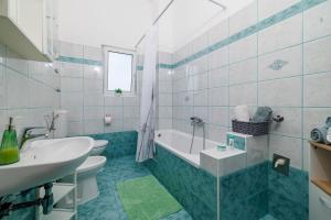 Koupelna v ubytování Apartments Krunoslav