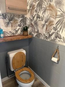 Et badeværelse på Caribbean apartment