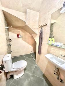 Et badeværelse på Dar Itran Sunny Apartment near Taghazout