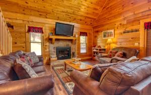 Posezení v ubytování Bear Necessities