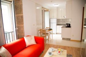Kuchyňa alebo kuchynka v ubytovaní Xavestre Rooms Santiago