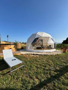 Zahrada ubytování Glamping Monte Velino
