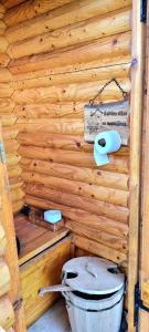 Koupelna v ubytování Jogas sala