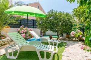 Zahrada ubytování Apartments by the sea Okrug Donji, Ciovo - 11144