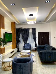 Istumisnurk majutusasutuses Sunnyside apartment