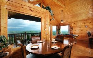 Naturlandskabet i nærheden af villaen