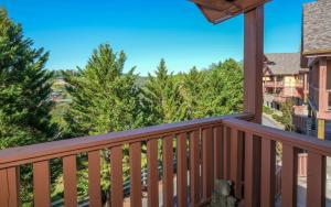 En balkon eller terrasse på Pops Place
