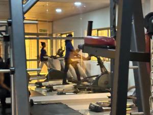 Fitness centrum a/nebo fitness zařízení v ubytování Elixia 3C'S by Planet Path