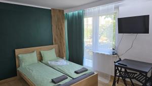 Μια τηλεόραση ή/και κέντρο ψυχαγωγίας στο Apartament Kasia